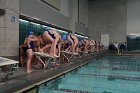 Swimming vs Babson  Wheaton College Swimming vs Babson College. - Photo By: KEITH NORDSTROM : Wheaton, Swimming, Babson